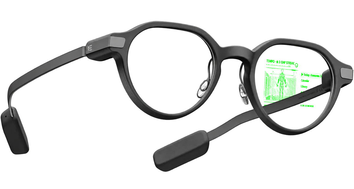 The TEMPO working-muscle anatomy figure placed on a G2 lens